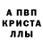 Alpha-PVP кристаллы Jana Jerjomina